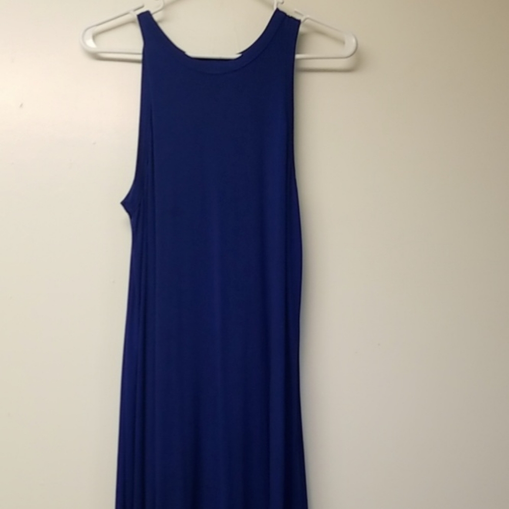 Blue dress